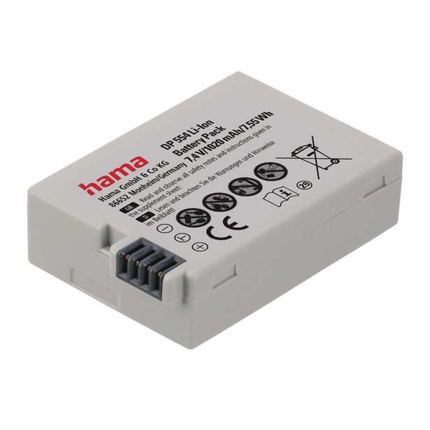Hama fotoakumulátor typ Canon LP-E8, Li-Ion 7,4 V/1020 mAh