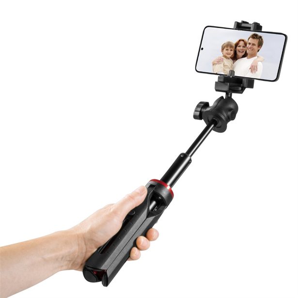 Hama Solid 80 Ball univerzální stativ / selfie tyč, Bluetooth dálková spoušť