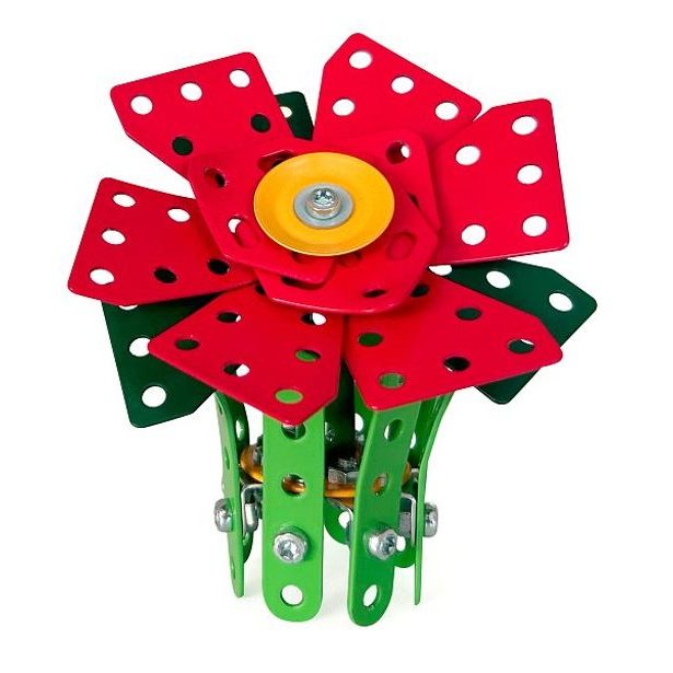 MERKUR - Stavebnice Vánoční hvězda (limitovaná edice), 72 dílků