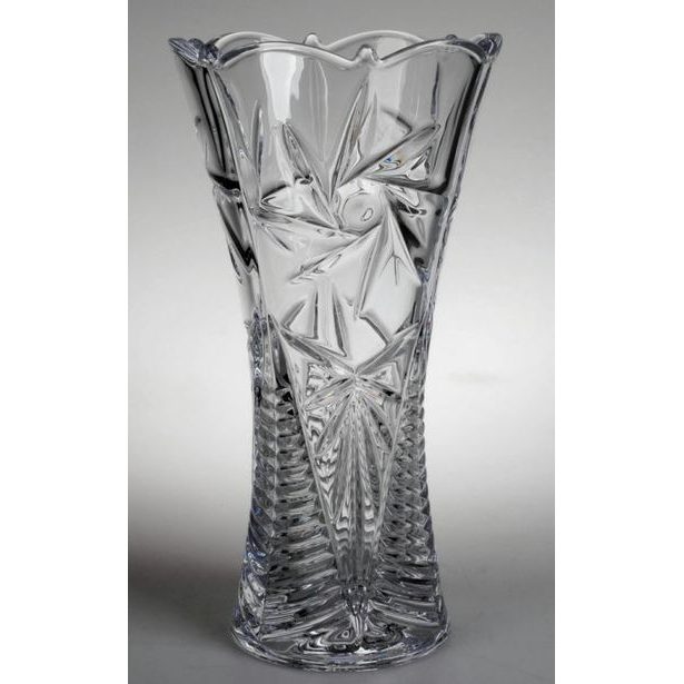 váza 25cm PINWHEEL-NOVA,sklo