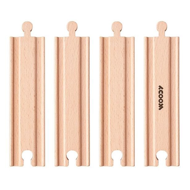 Príslušenstvo k dráhe "Rovné koľajnice stredné", 4ks