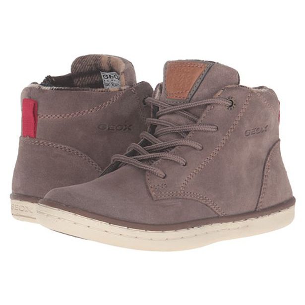 GEOX dětské boty JR GARCIA BOY DARK GREY