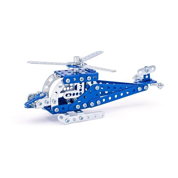 MERKUR - Stavebnice Merkur 054 - policejní vrtulník, 142 dílů