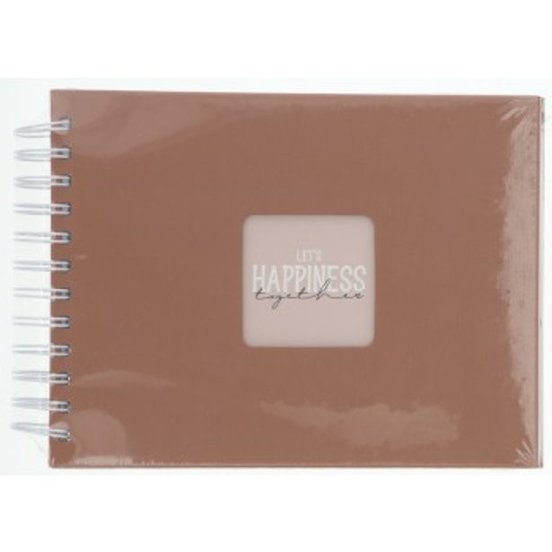 Hama album klasické spirálové FINE ART 24x17 cm, 50 stran, mousse, bílé listy