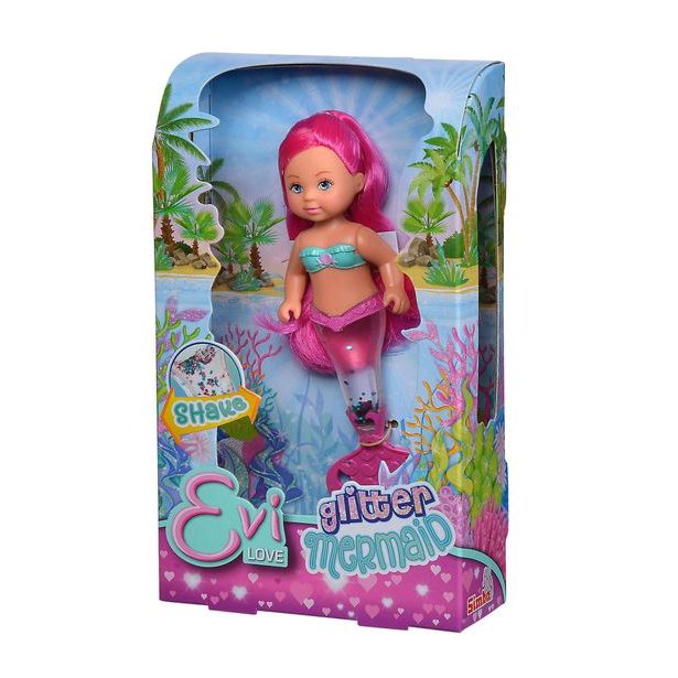 Panenka Evička mořská víla, 3 druhy