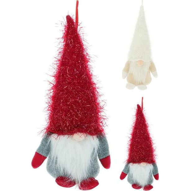 SKŘÍTEK 32x10cm, 2druhy, závěs, textil, dek.