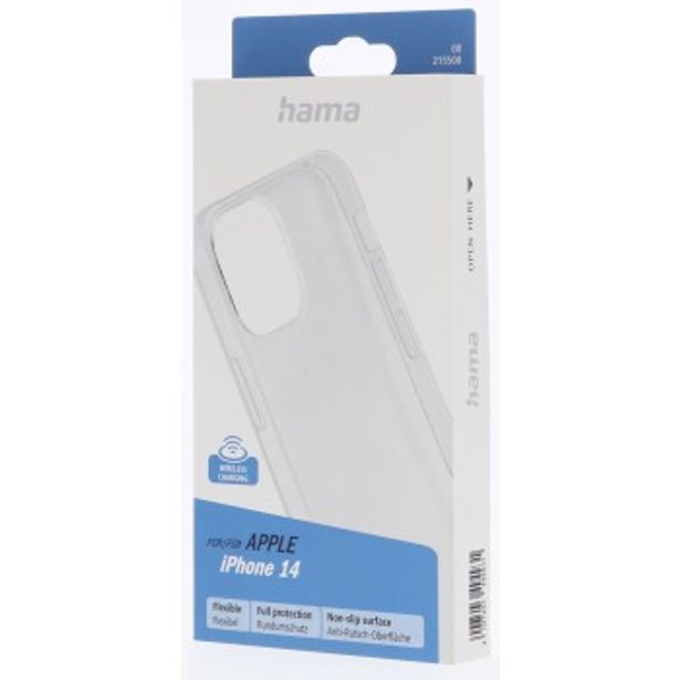 Hama Crystal Clear, kryt pro Apple iPhone 14, průhledný