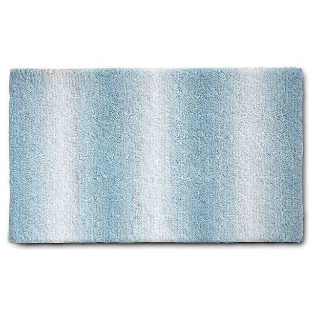 KELA Koupelnová předložka Ombre 100x60 cm polyester ledově modrá KL-23570