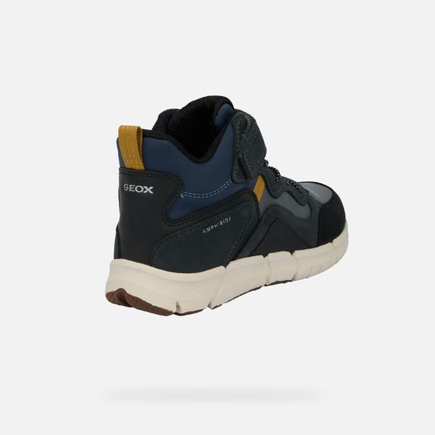 Tmavě modré chlapecké tenisky Geox Flexyper Boy B ABX