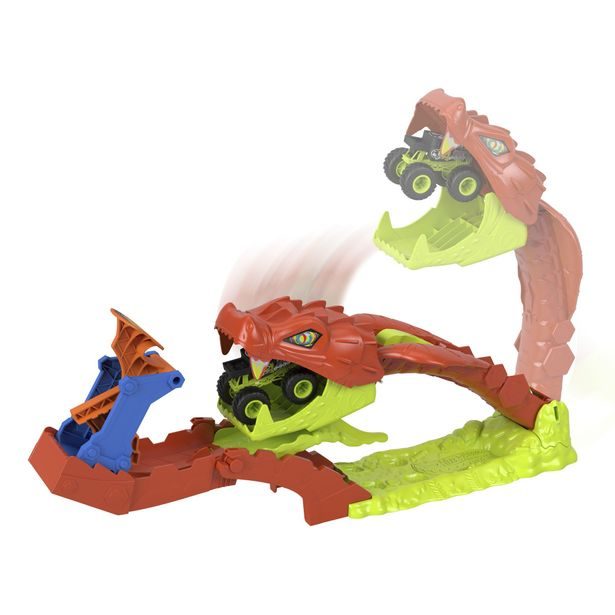Hot Wheels MONSTER TRUCKS SNAKE SLAM TAKEDOWN