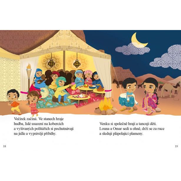 LOUNA A KOUZELNÉ HVĚZDY ─ Příběhy pro nejmenší Baagl