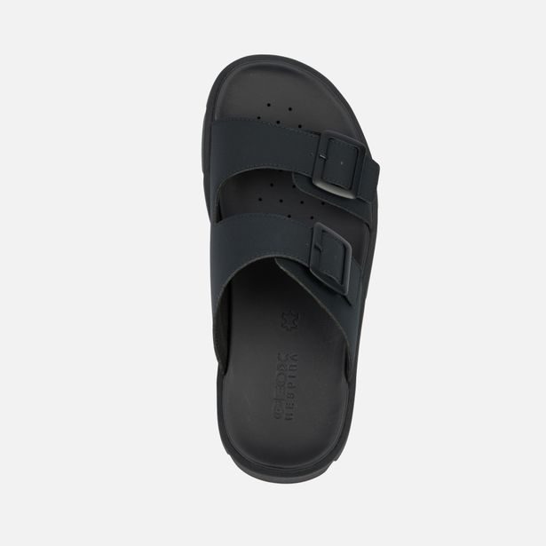Černé pánské sandály Geox Xand 2S