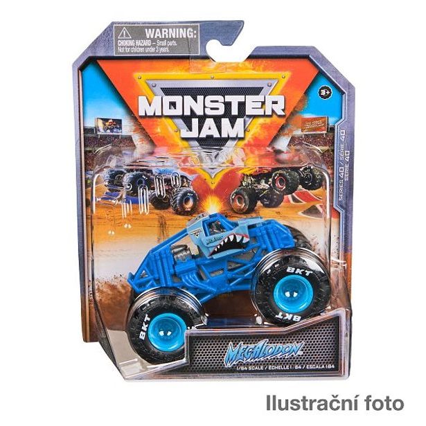SpinMaster MONSTER JAM - sběratelský kovový model auta Monster Truck, assort, 1:64