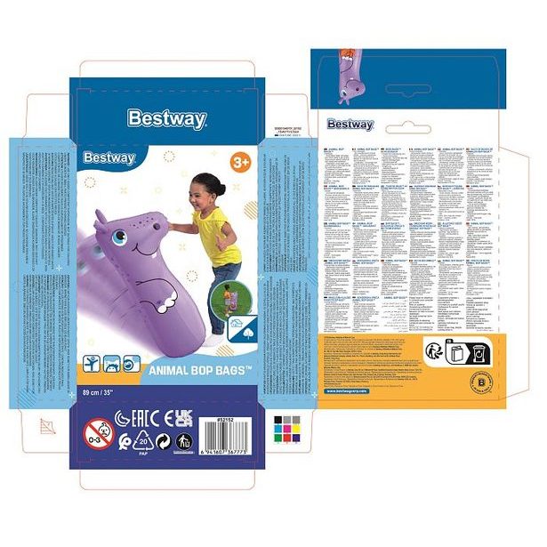 Nafukovací boxovací pytel - 91cm