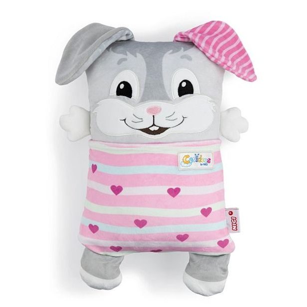 NICI NICI Cosidoos plyš Zajíček oboustranný motiv 30x20cm
