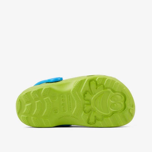 Detské sandále Coqui Little Frog zelená / béžová