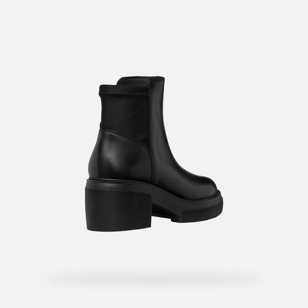 Černá dámská kotníková obuv Geox Spherica EC15
