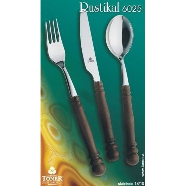 sada příbor.6025 DBP-24d.RUSTIKAL