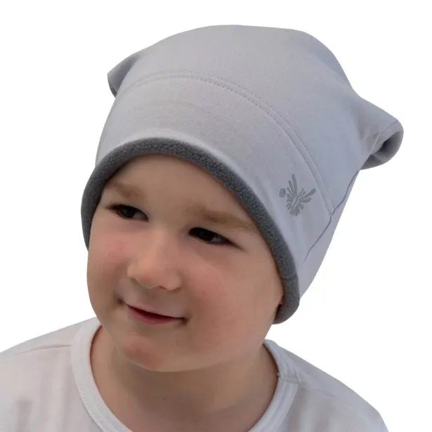 ESITO Zimní čepice spadená Šedá