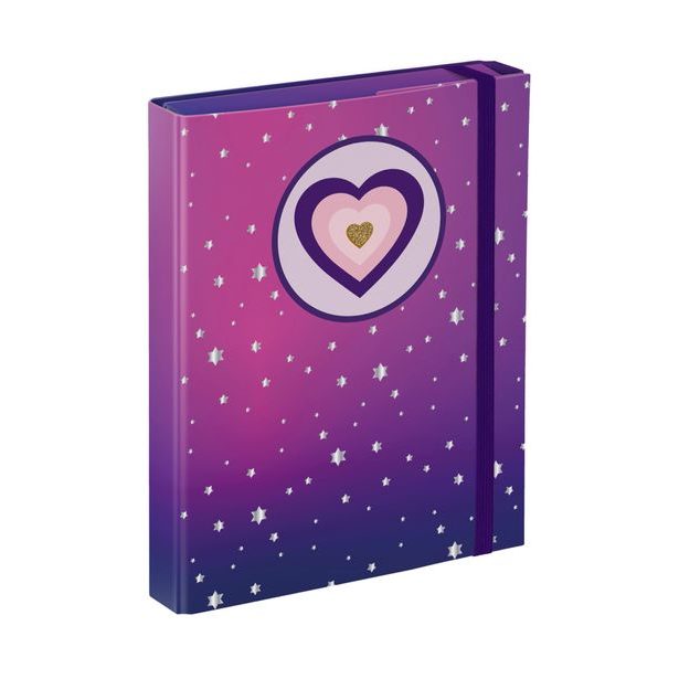 BAAGL Desky na školní sešity A5 Koně srdce