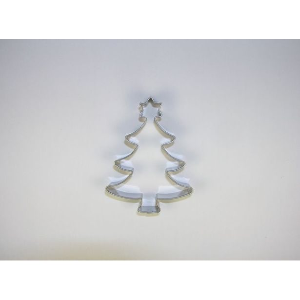 vykr.NR 0205 Stromeček s hvězdou, 7,3x5,5cm