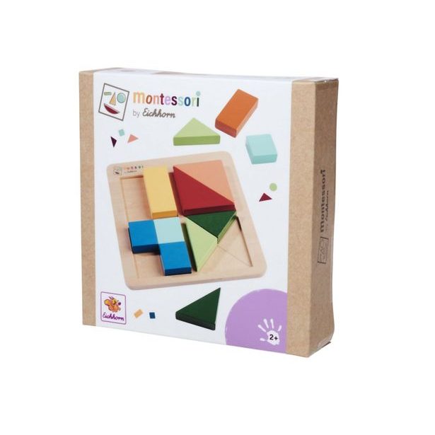 Montessori Čtverce skládačka puzzle