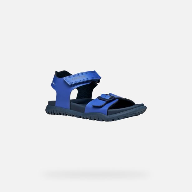 Tmavě modré chlapecké sandály Geox Sandal Fusbetto Bo