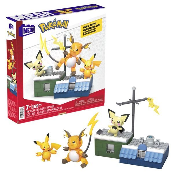 MEGA POKÉMON EVOLUČNÍ SET - PIKACHU