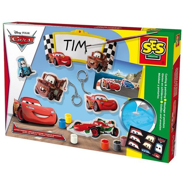 Odlievanie a maľovanie - Disney Cars