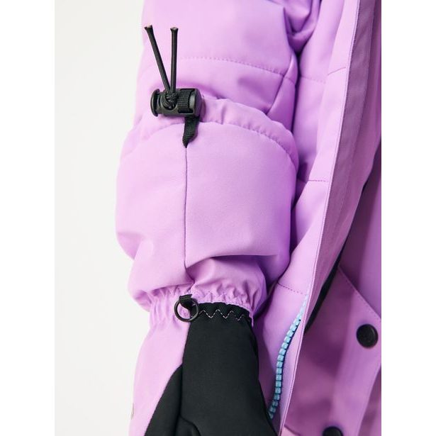 Unuo Dětské zimní rukavice prstové Ski, Lila