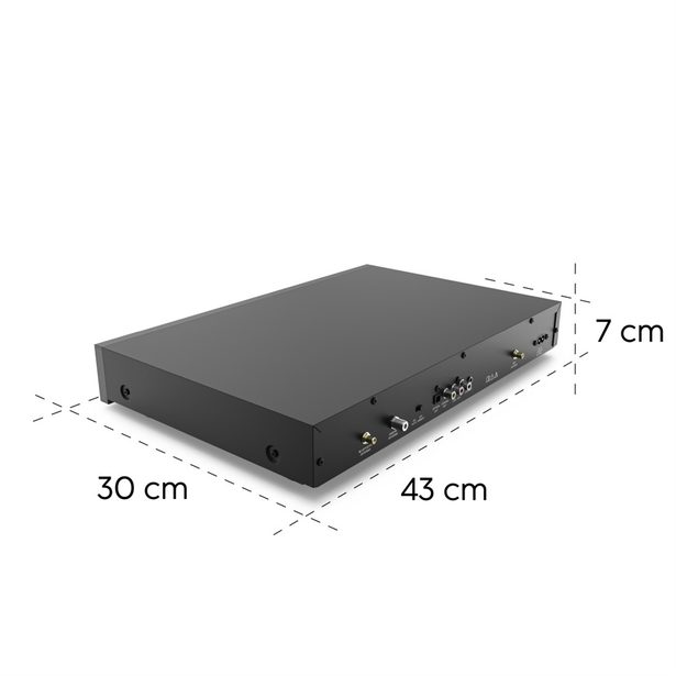 Hama digitální a internetové rádio DIT2105SBTX, Hi-Fi tuner, DAB+/FM/BT RX-TX, App ovládání