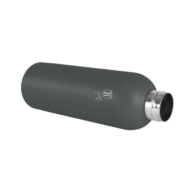 BERLINGERHAUS Termoska nerez s bambusovým víčkem 0,5 l Matte Green Collection BH-8839