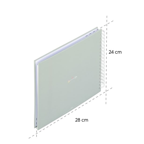 Hama album klasické spirálové Good Things ADVENTURE 28x24 cm, 50 stran