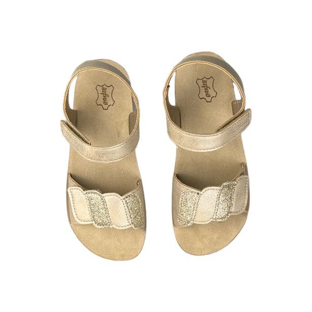 Dívčí elegantní sandály Befado - Béžové