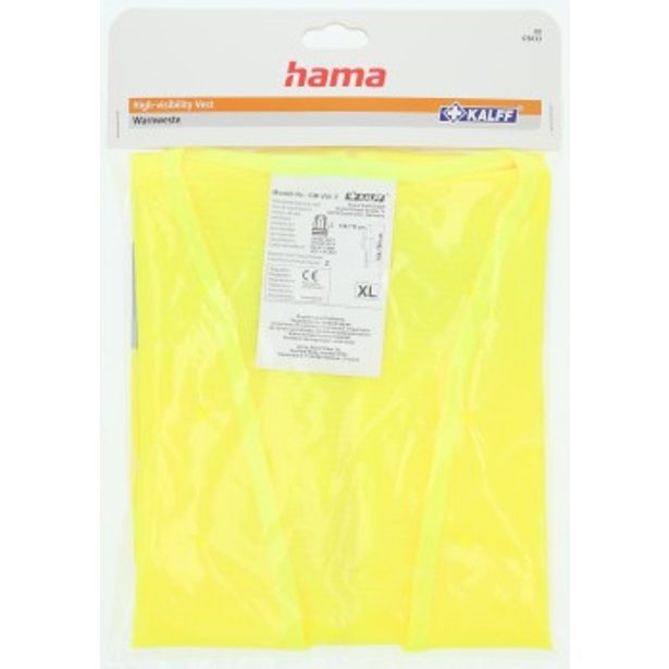 Hama Automotive bezpečnostní vesta, neonově žlutá