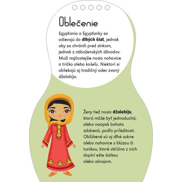 Obliekame egyptské bábiky FARAH – Maľovanky Baagl