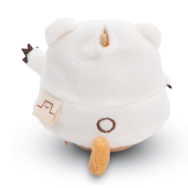 NICI NICI plyš MyMochi Pejsek Hiro 8cm v kostýmu ledního medvěda a bubble tea,set dár. bal. 8,5x6,5x10cm