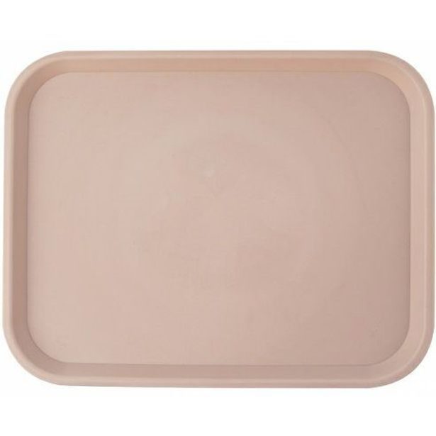 podnos 45,5x35,5cm, LATTE, zaobl.rohy, plast