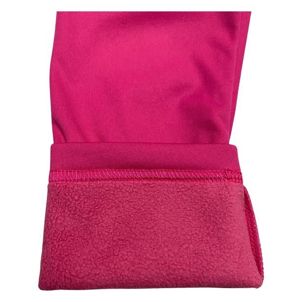 MODADETI Softshellové nepromokavé legíny ADELLiNO pružné podšité fleecem růžové (DE)