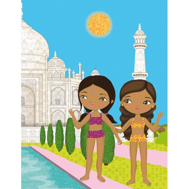 Šaty pre AŠNU ─ Kniha samolepiek Baagl