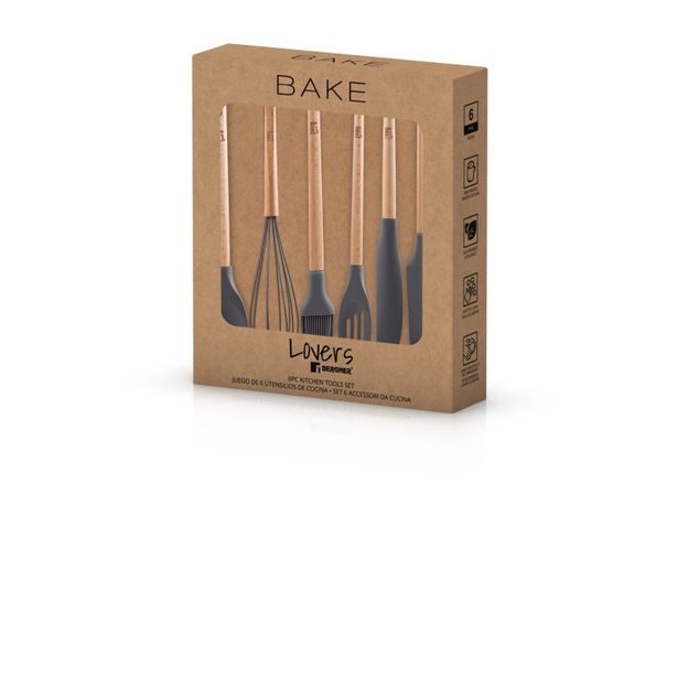 BERGNER Kuchyňské náčiní BAKEWARE LOVERS sada 6 ks BG-41391-CO