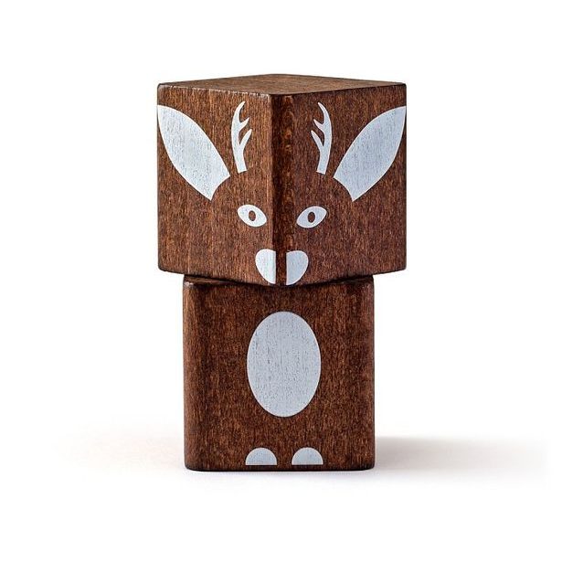 Kostky barevné s potiskem 26 ks - 3,3 cm