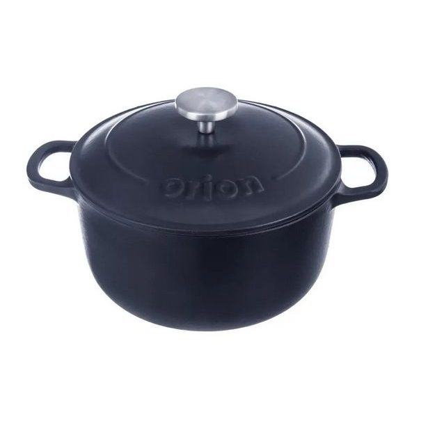 hrnec+PO d22 LITINA v.16cm, 3,3l, INDUKCE, smalt