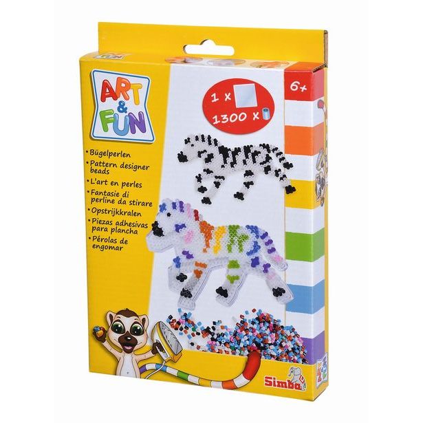 A&F Zažehlovací korálky Zvířátka, 4 druhy