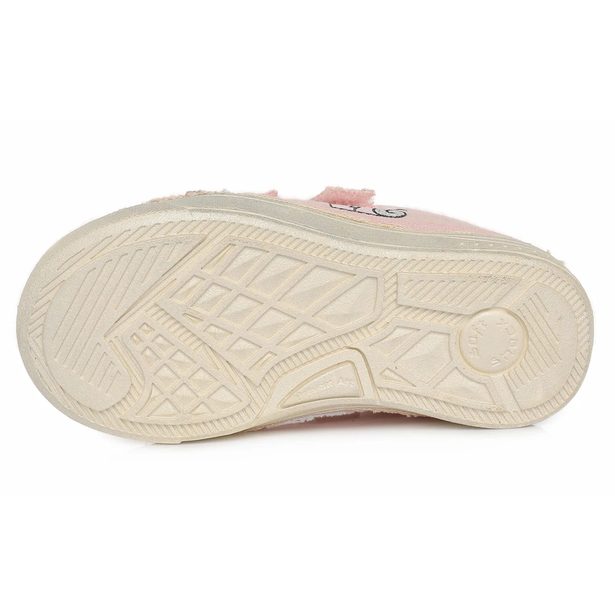 DDstep plátěnky, dětské boty C040-557 růžové