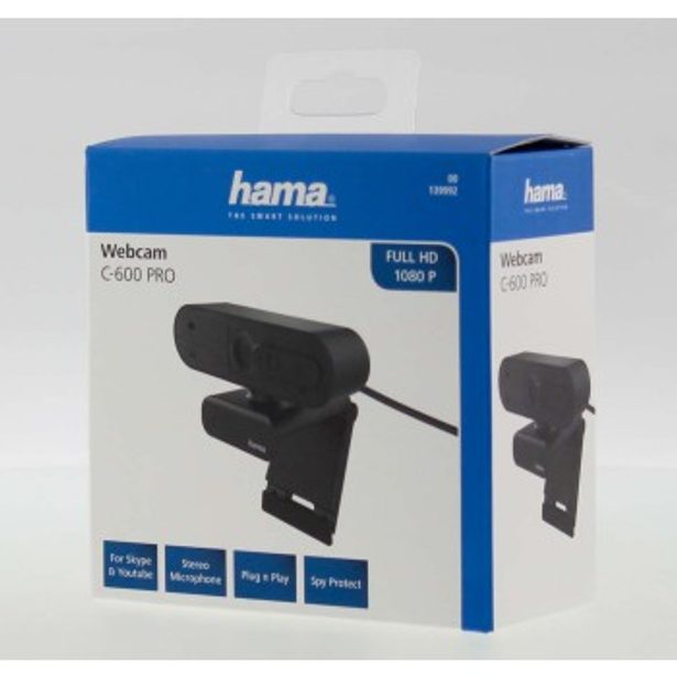 Hama PC webkamera C-600, černá