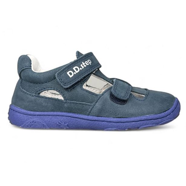 Chlapecká BAREFOOT letní obuv DDstep - Tmavě modré