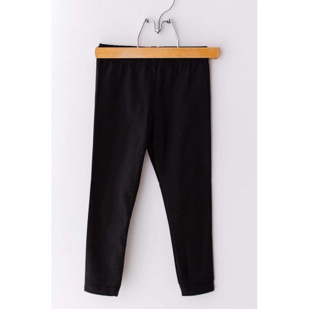 Legíny Lily Grey jednobarevné - černé