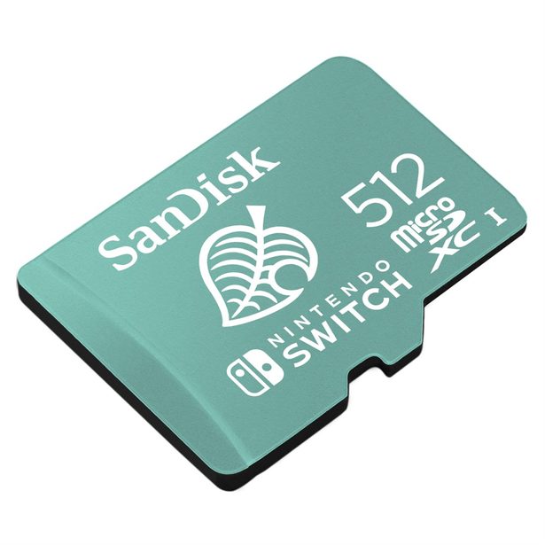 Sandisk Nintendo Switch micro SDXC 512 GB 100 MB/s A1 C10 V30 UHS-1 U4