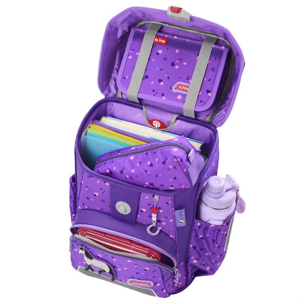 Školní aktovka CLOUD schleich, Horse Club, Horse - 5 dílný set, AGR certifikát